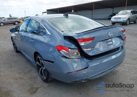 2022 Honda Accord Sport 2.0T from USA, damaged, VIN 1HGCV2F37NA023158